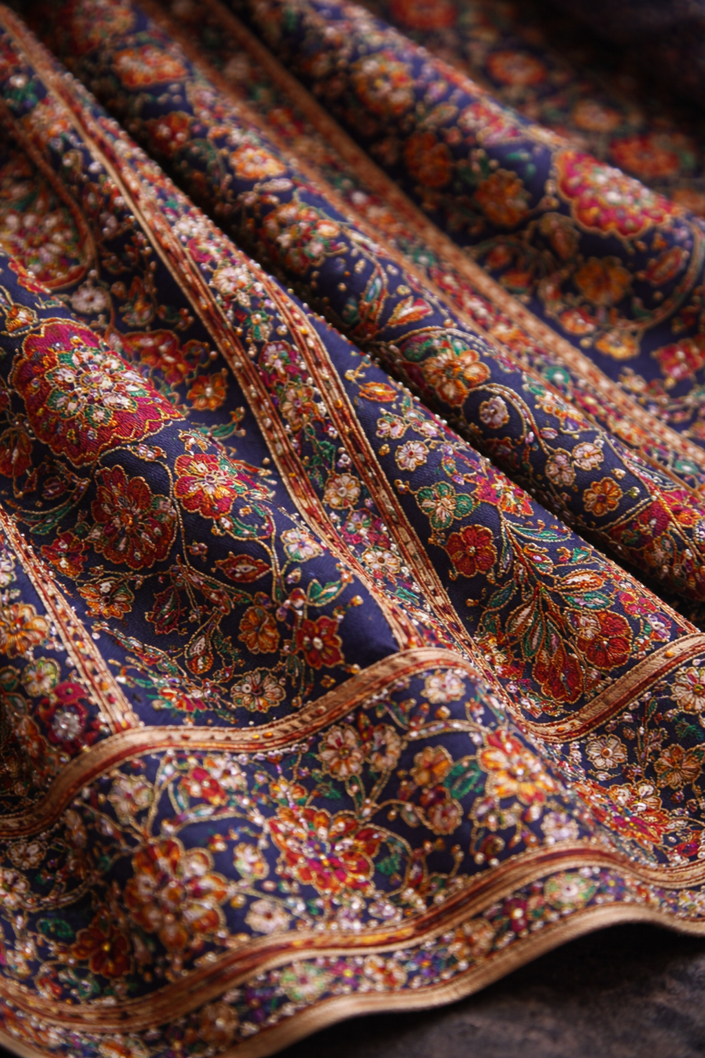 Noor Heritage Embroidered Saree