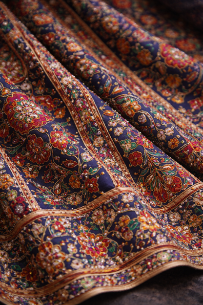 Noor Heritage Embroidered Saree