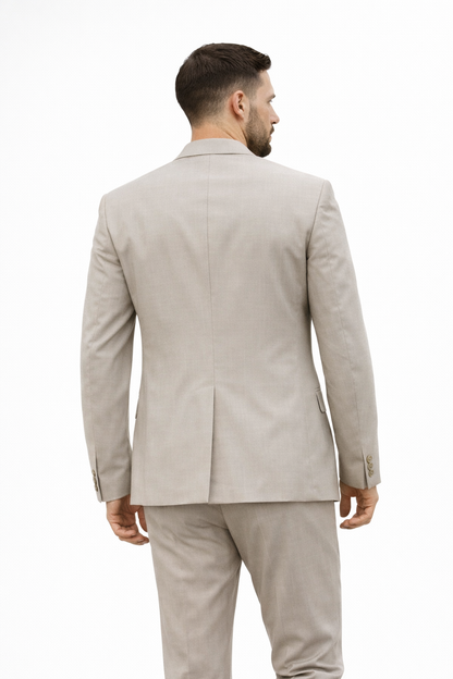 Beige Tailored Blazer