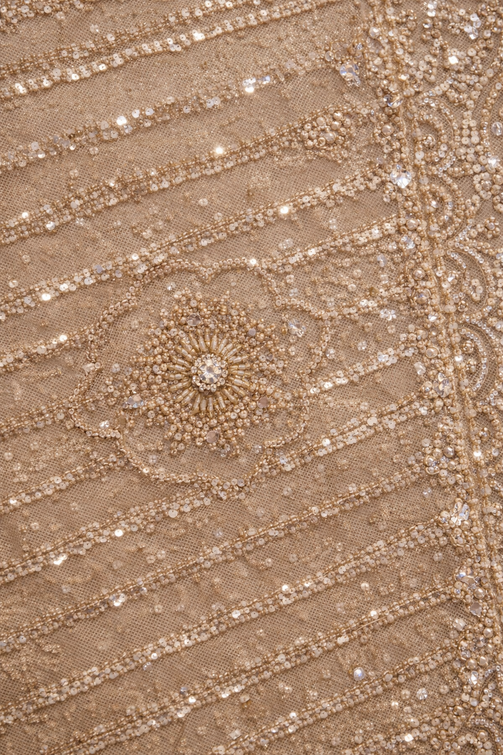 Champagne Gold Saree