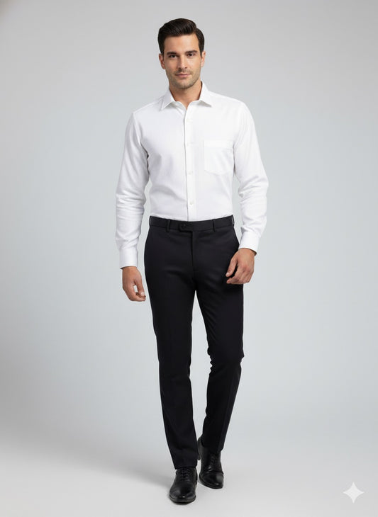 Classic White Formal Shirt