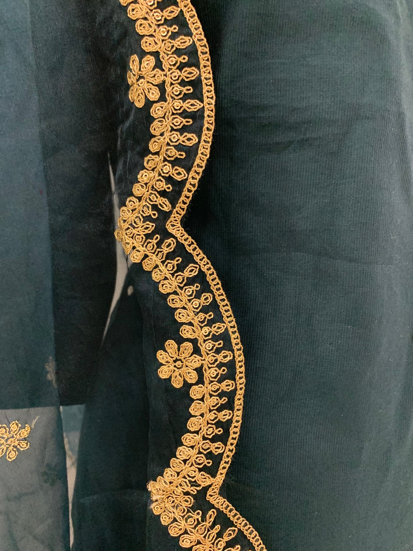 Navy Blue Kurta Set-Noor
